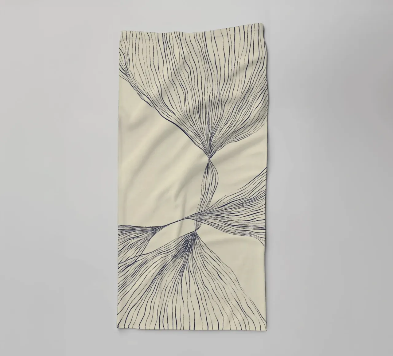 Interaction #2 towel by Alisa Galitsyna