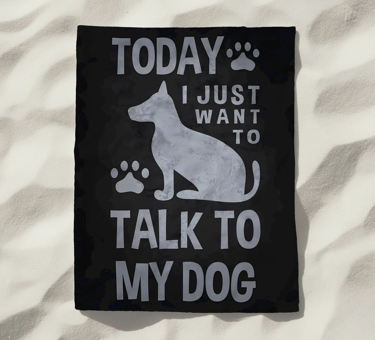 Voglio solo parlare con un cane telo mare da Raegen