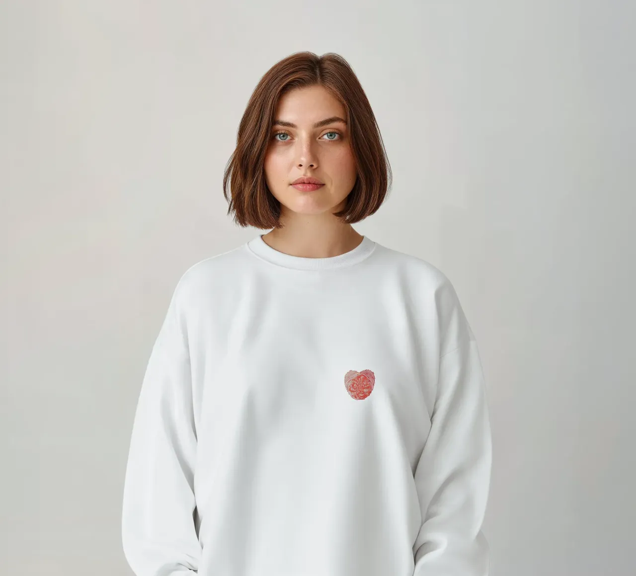 2 coeurs sweatshirt by Idées & Création
