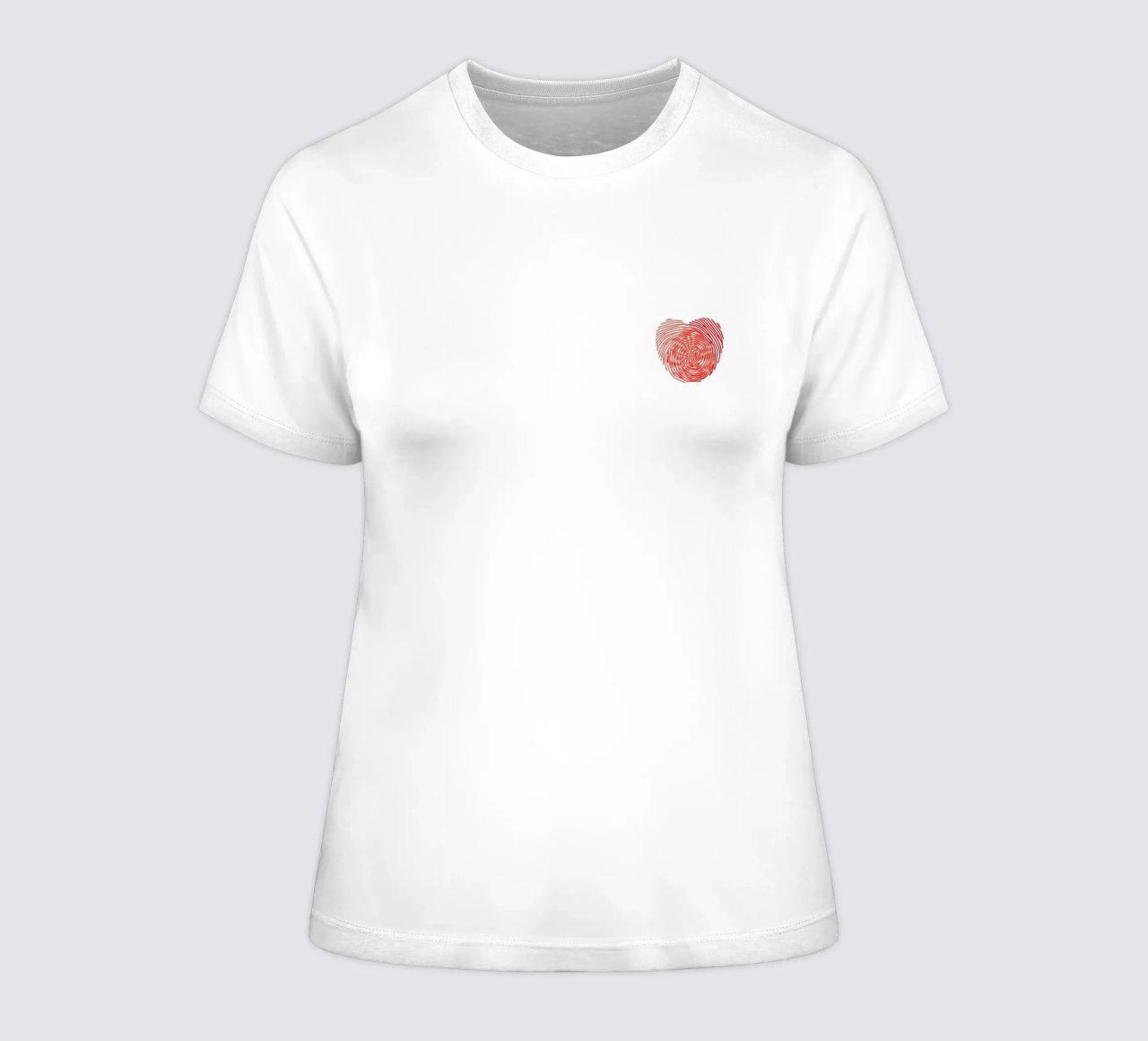 2 coeurs dames t-shirt getailleerd van Idées & Création