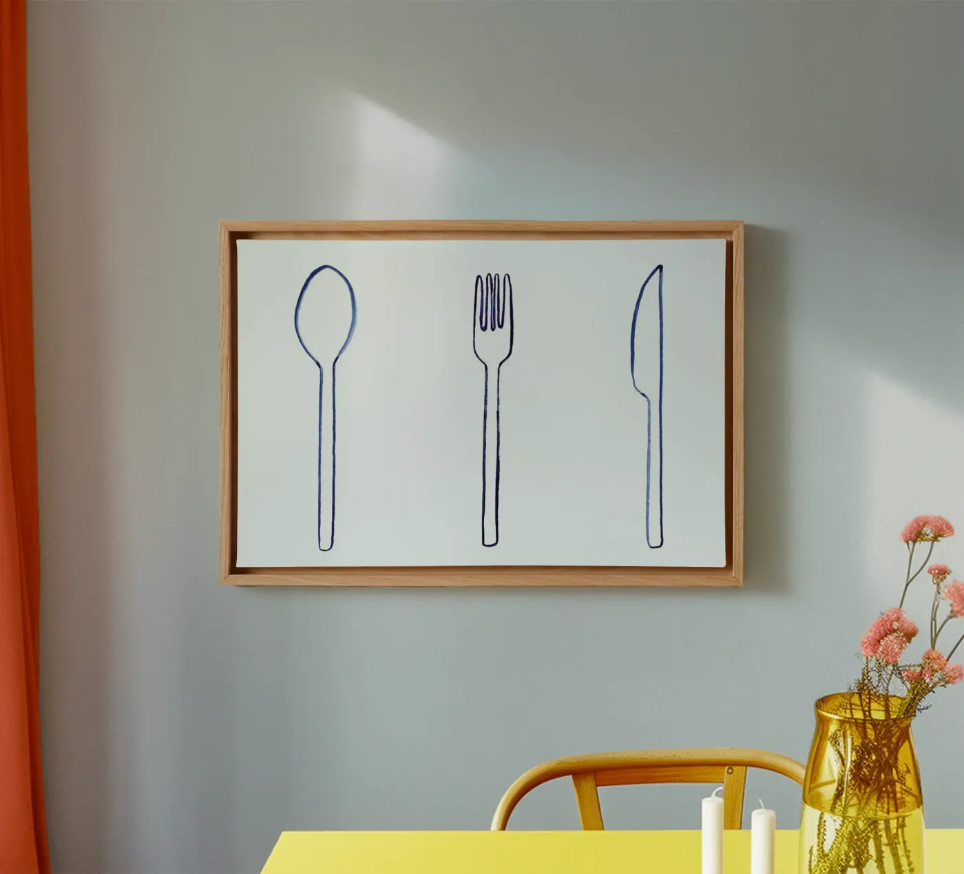 Kitchen Objects Vol.1 canvas by Atelier Mave