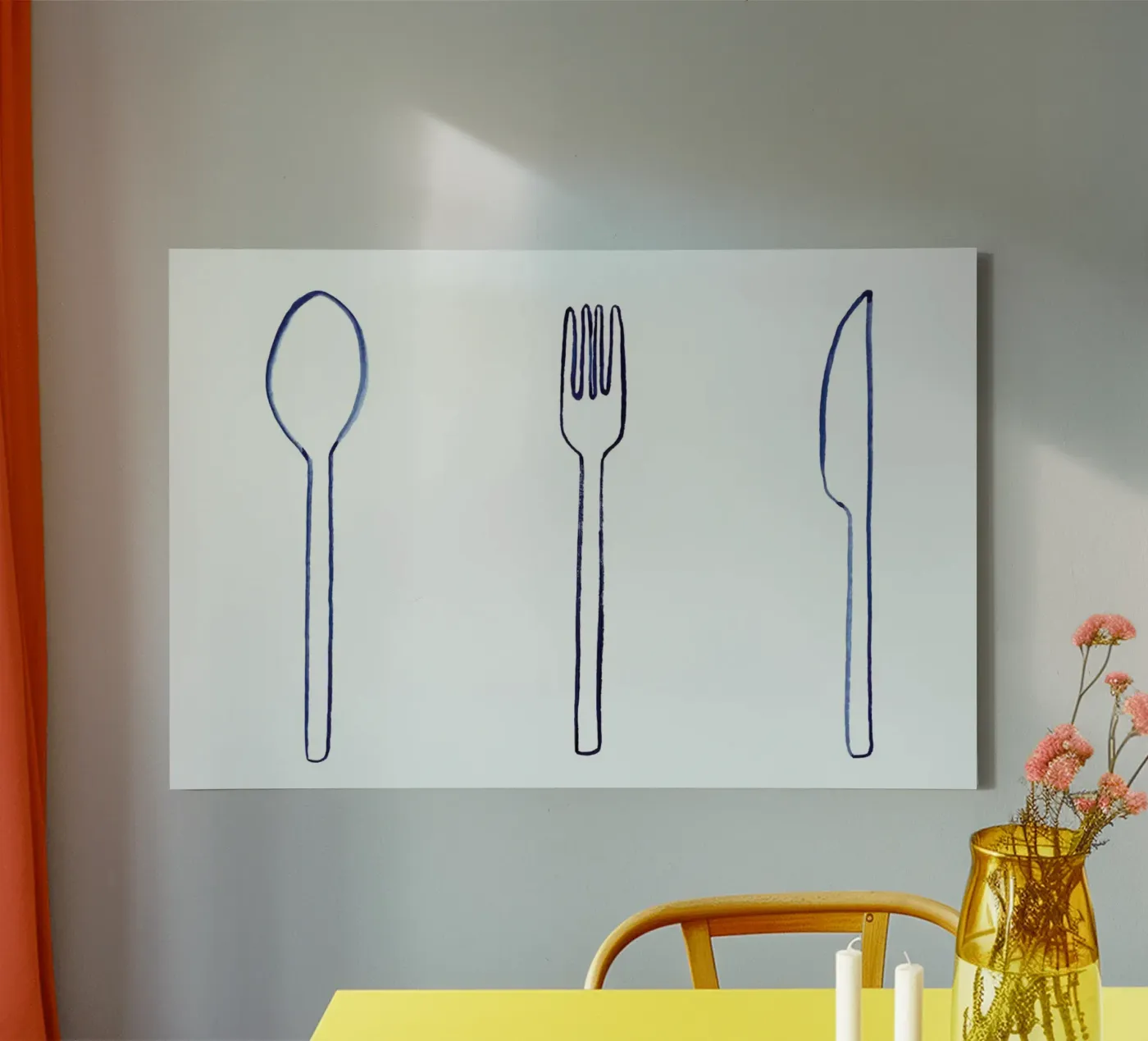 Kitchen Objects Vol.1 canvas by Atelier Mave