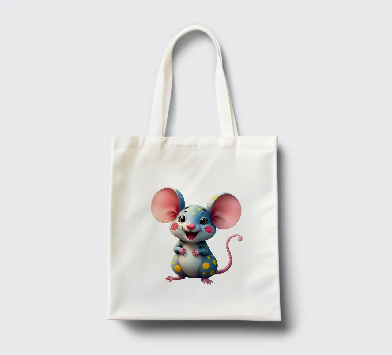 Mouse_4a tote bag by Tierisch bunt by LK