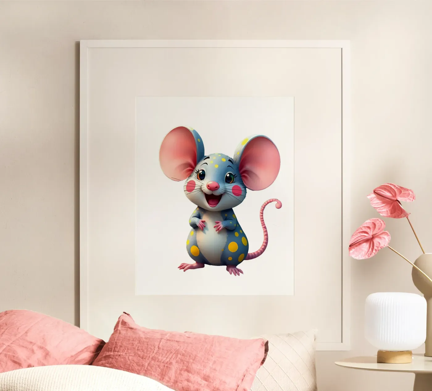 Topo_4a poster da Tierisch bunt by LK