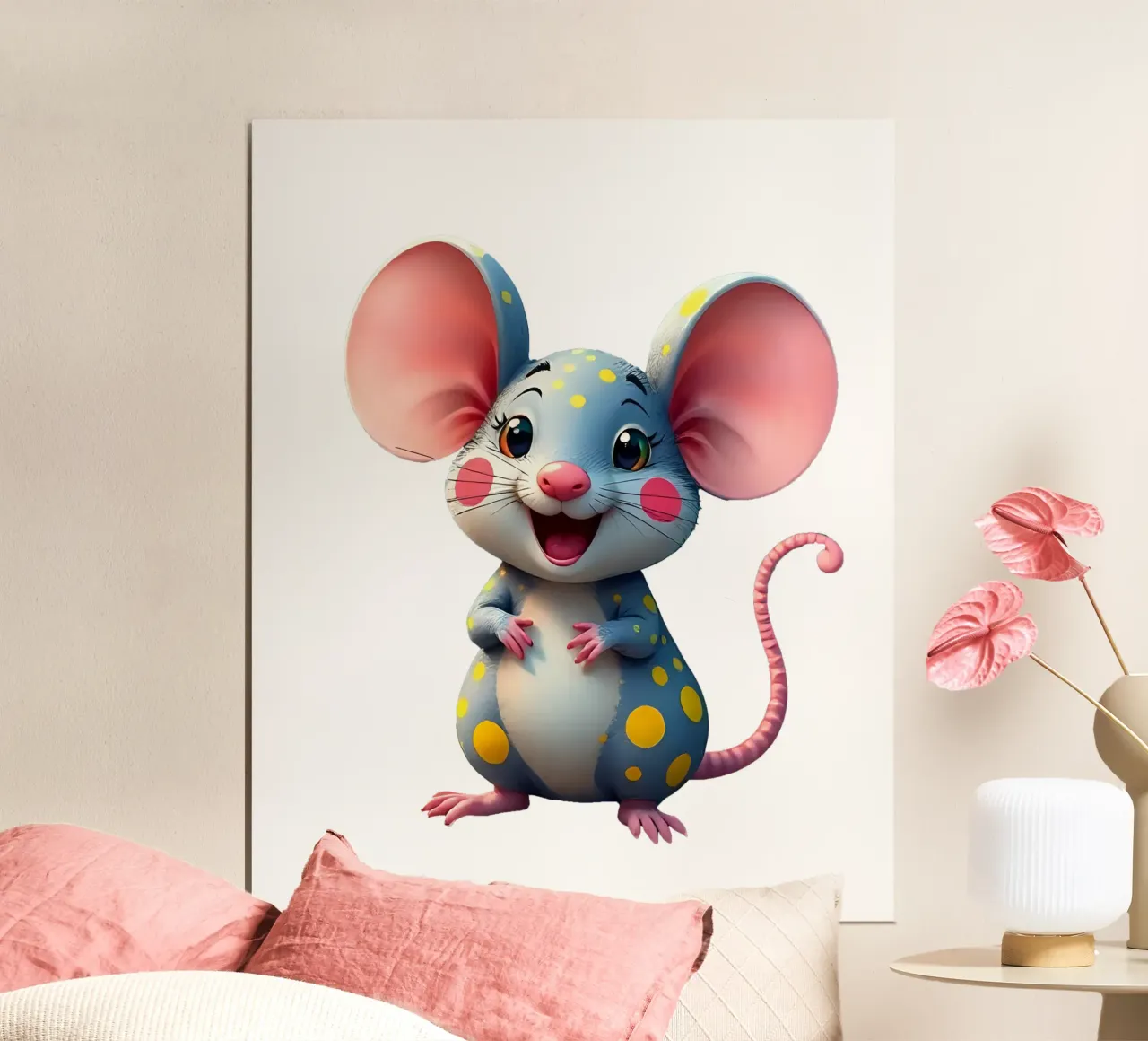 Mouse_4a poster by Tierisch bunt by LK