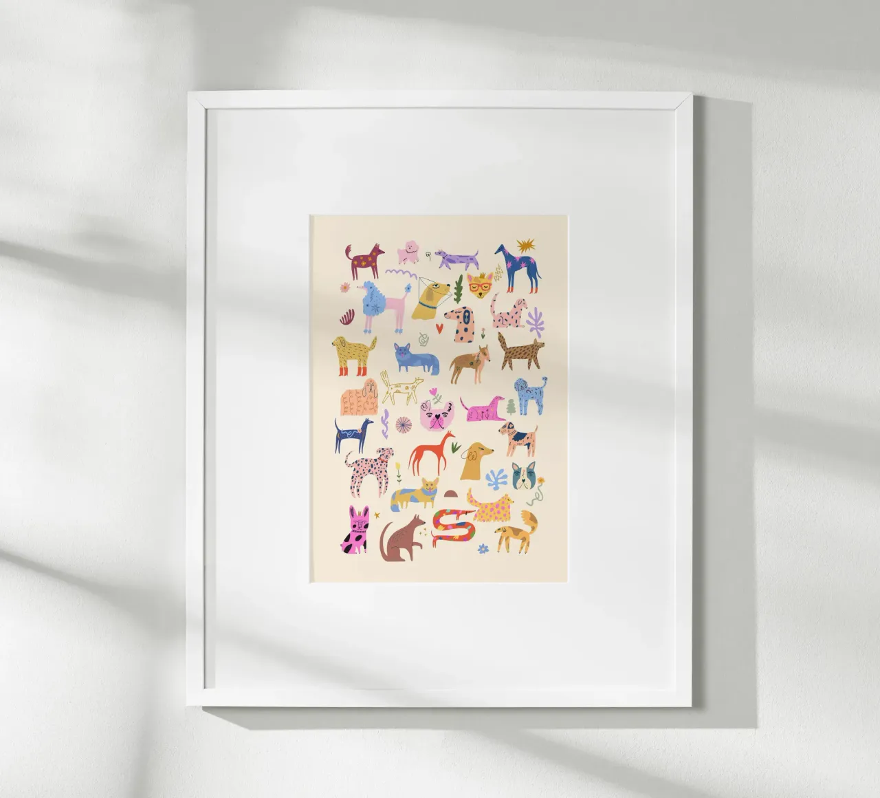 Il paradiso dei cani poster da Rose Beck Art
