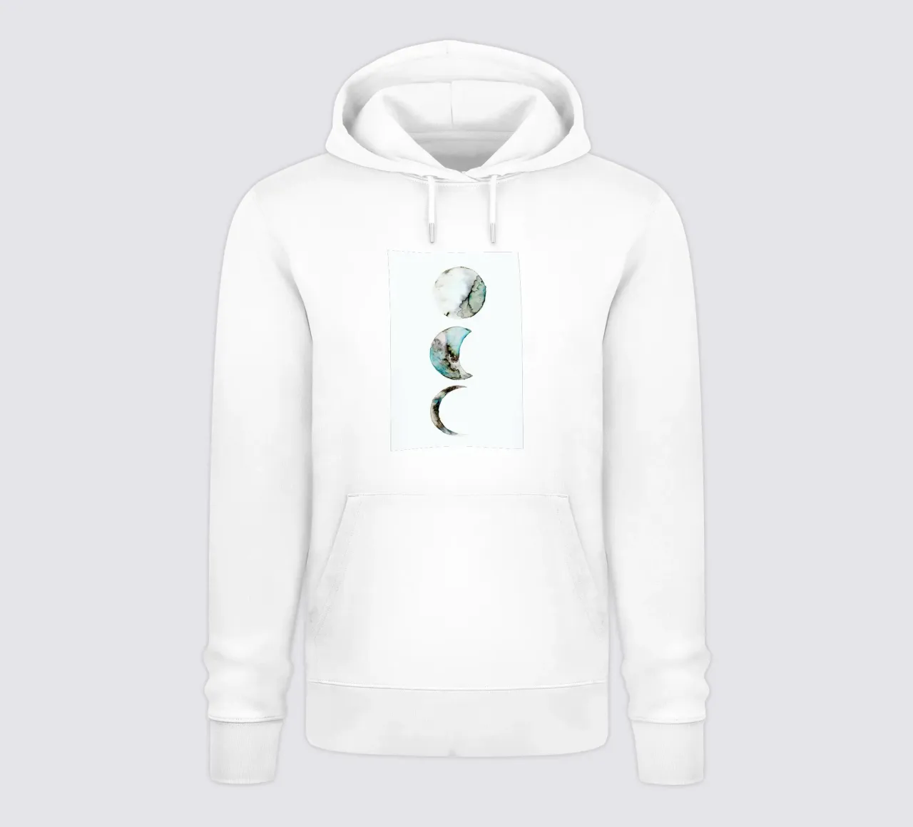 Moon felpa con cappuccio da Larissa van der Laan
