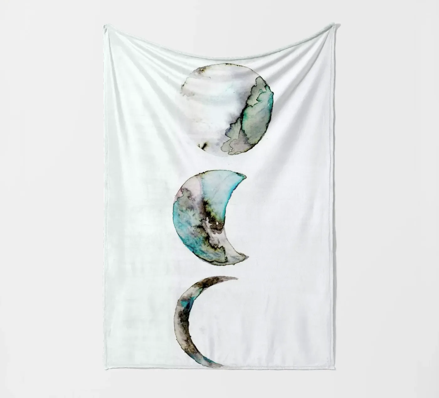 Moon coperta in pile da Larissa van der Laan