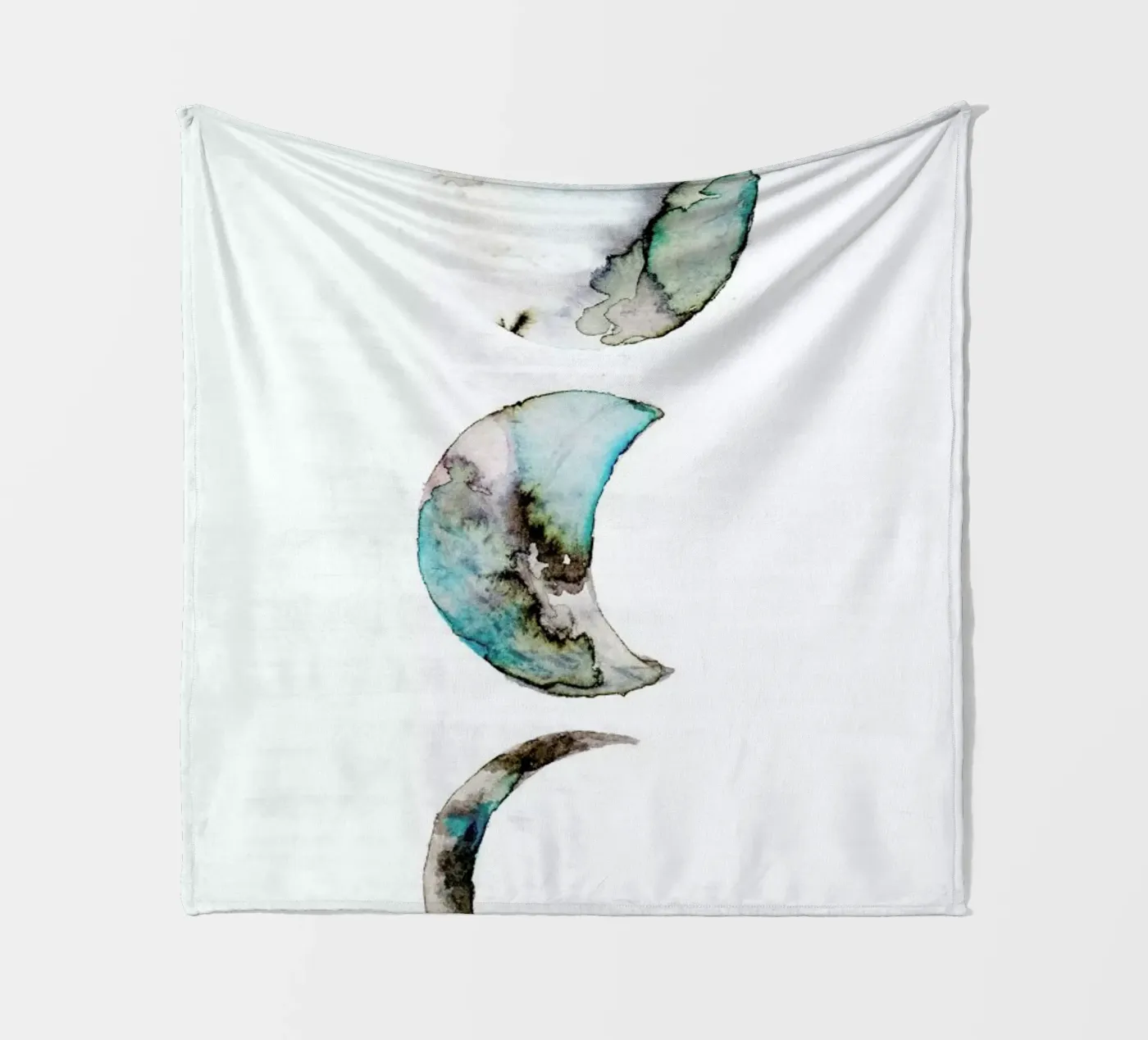 Moon coperta in pile da Larissa van der Laan