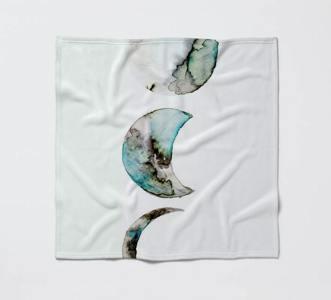 Moon coperta in pile da Larissa van der Laan