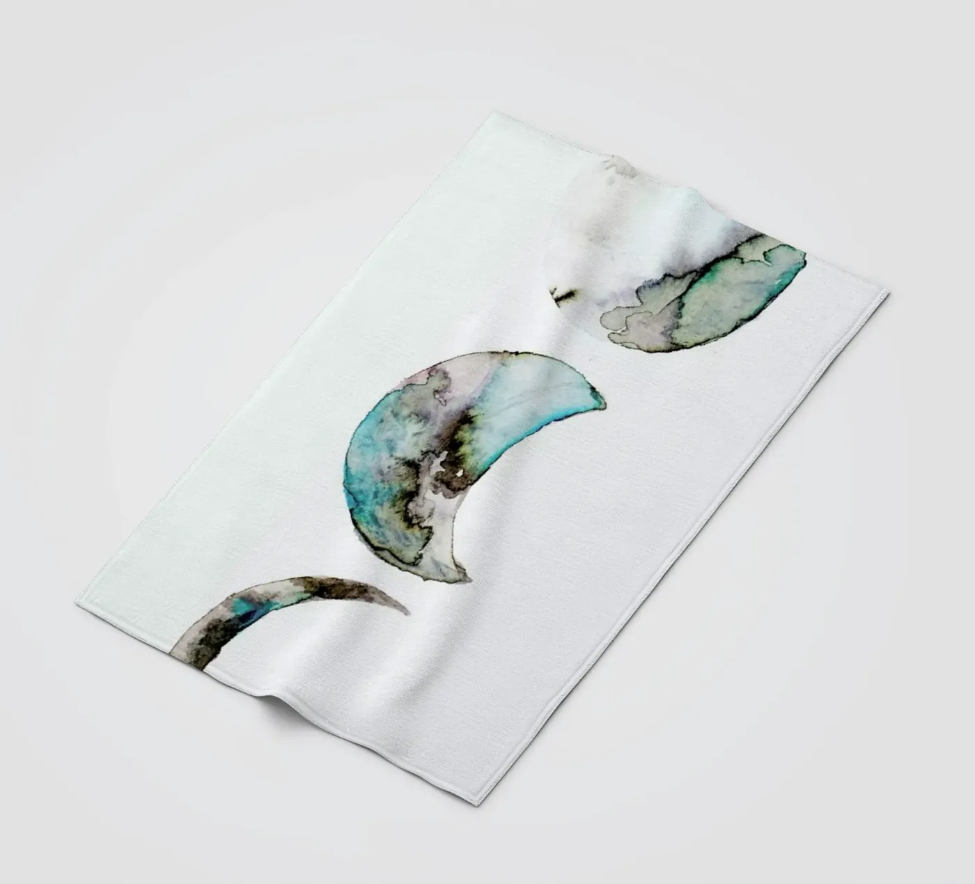 Moon coperta in pile da Larissa van der Laan