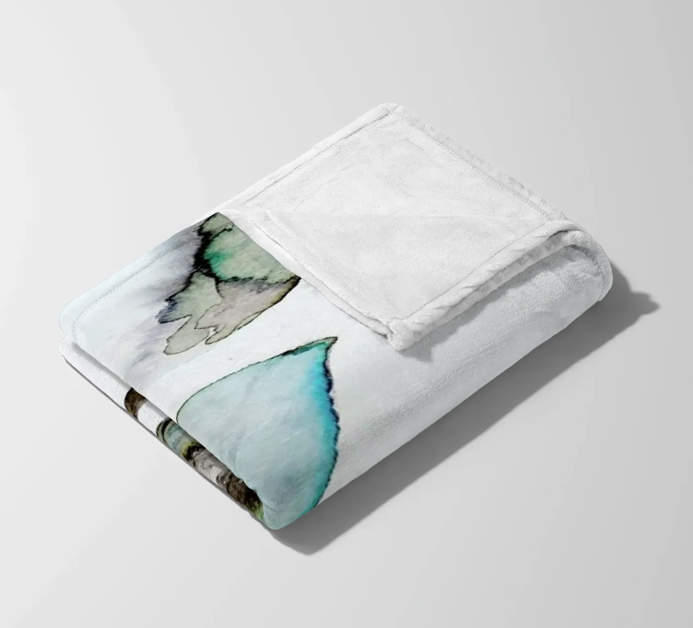 Moon coperta in pile da Larissa van der Laan