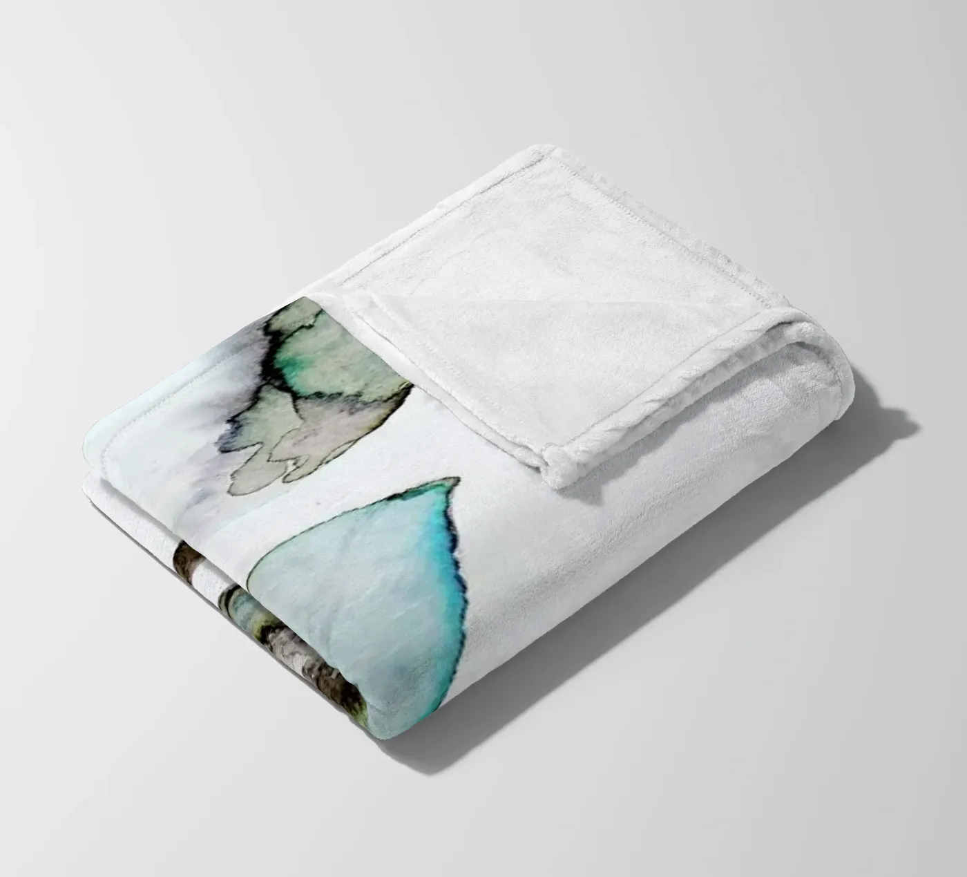 Moon coperta in pile da Larissa van der Laan