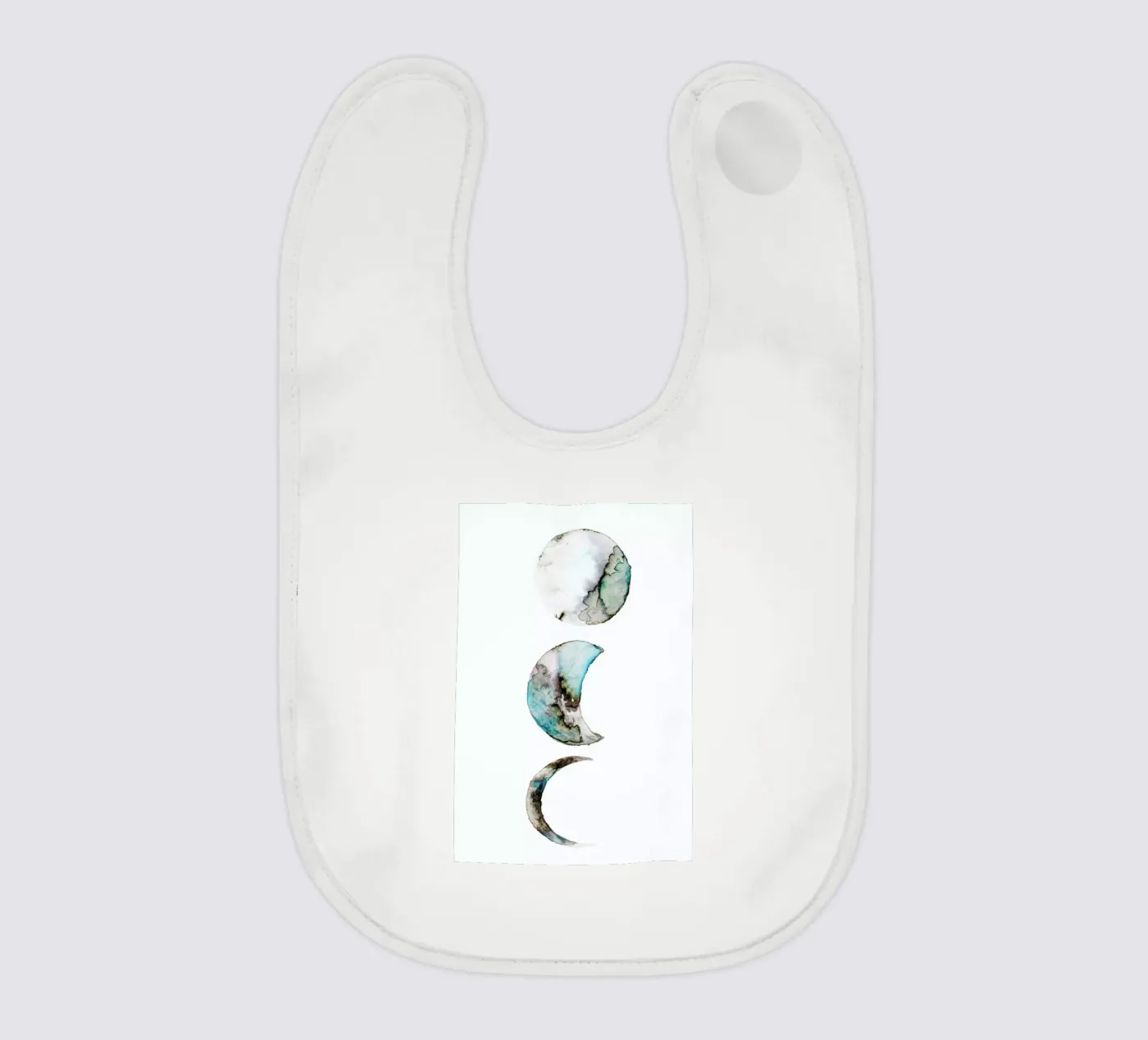 Moon Babylätzchen von Larissa van der Laan