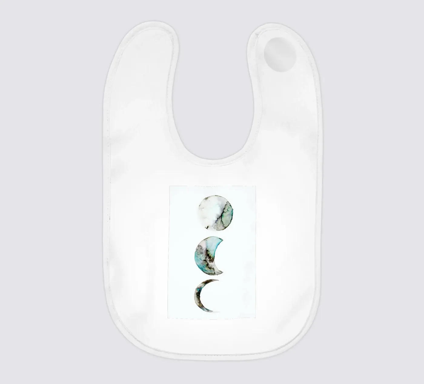 Moon Babylätzchen von Larissa van der Laan