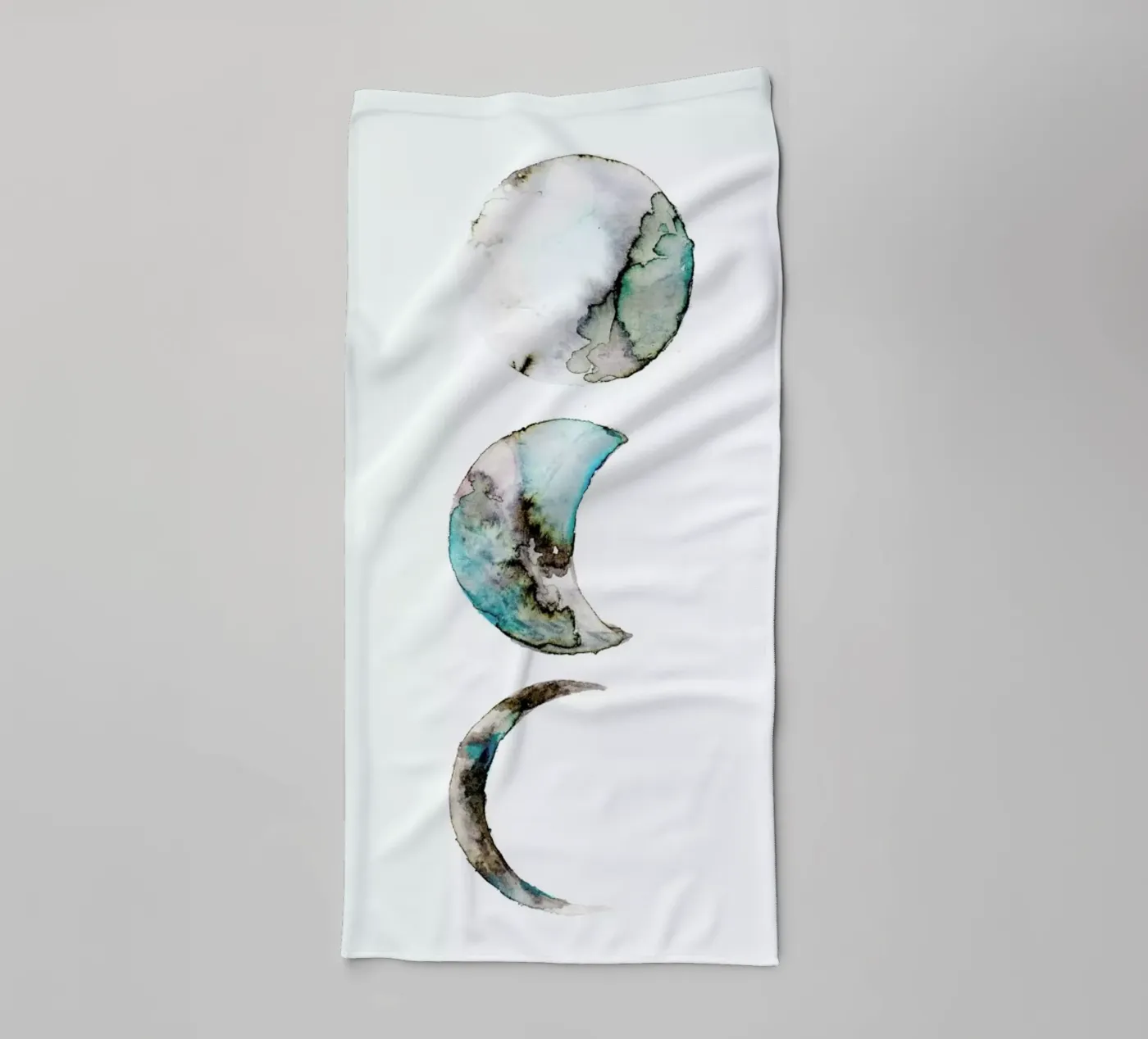 Moon badhanddoek van Larissa van der Laan