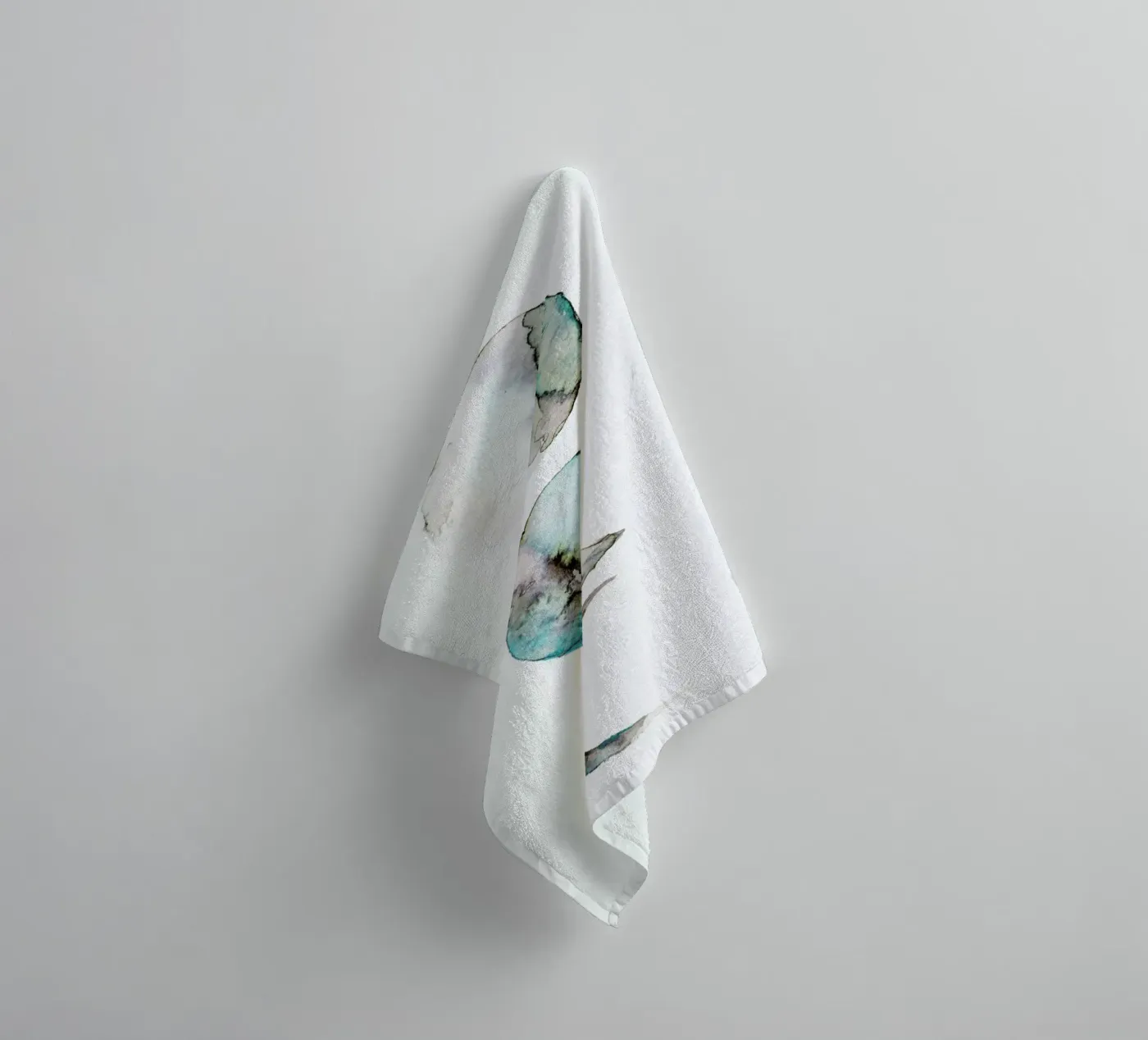 Moon badhanddoek van Larissa van der Laan