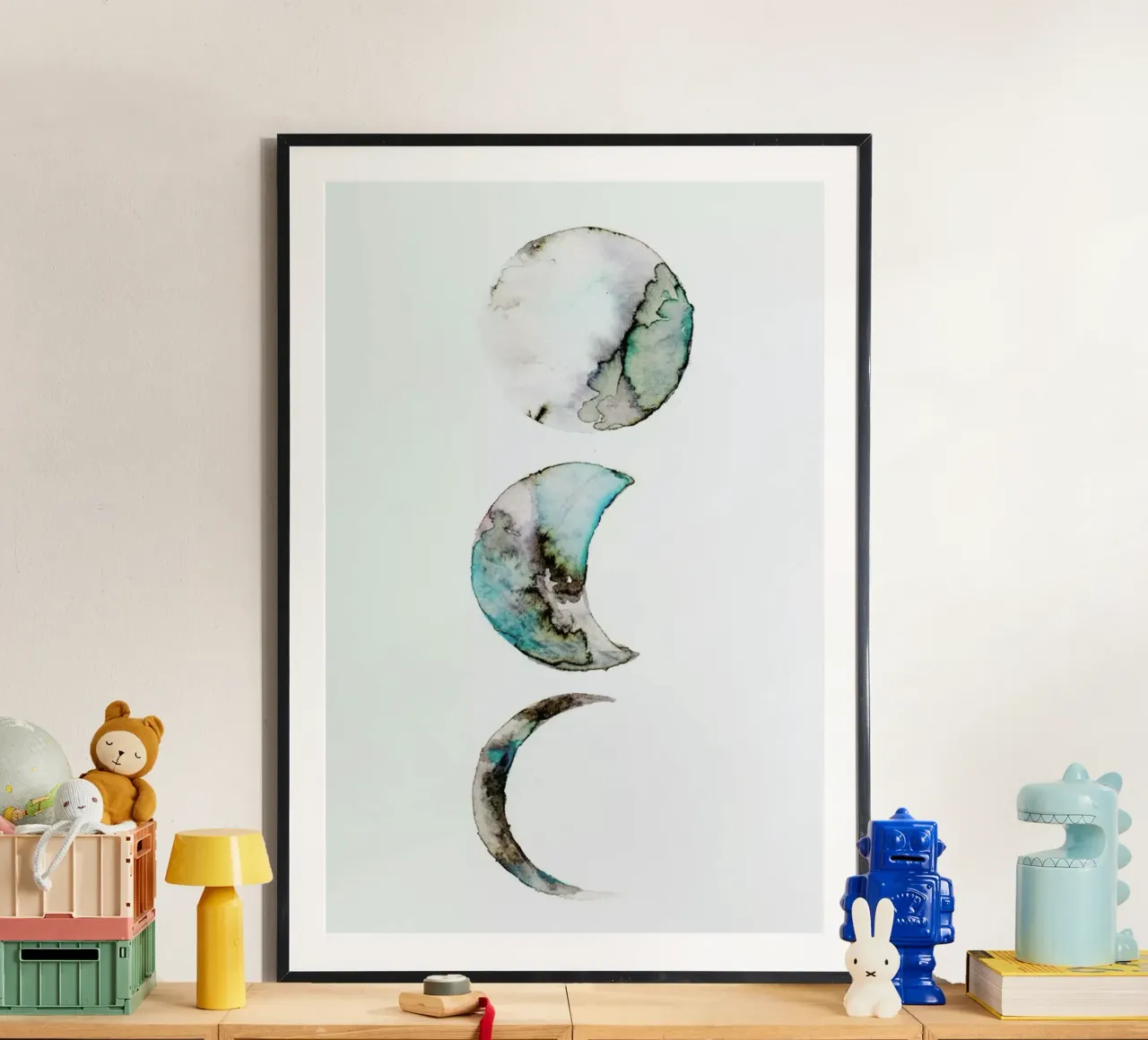 Moon poster da Larissa van der Laan