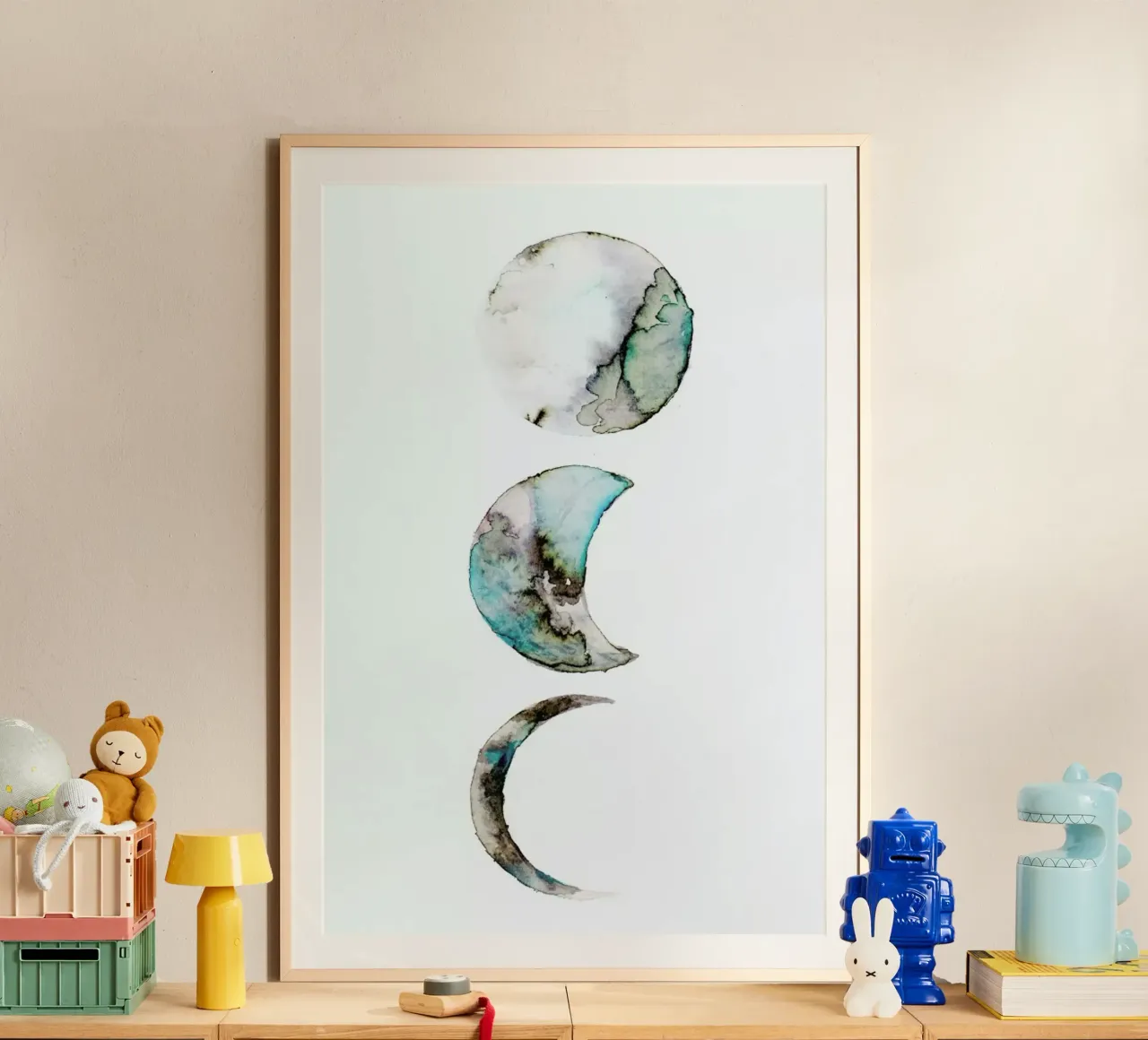 Moon poster da Larissa van der Laan