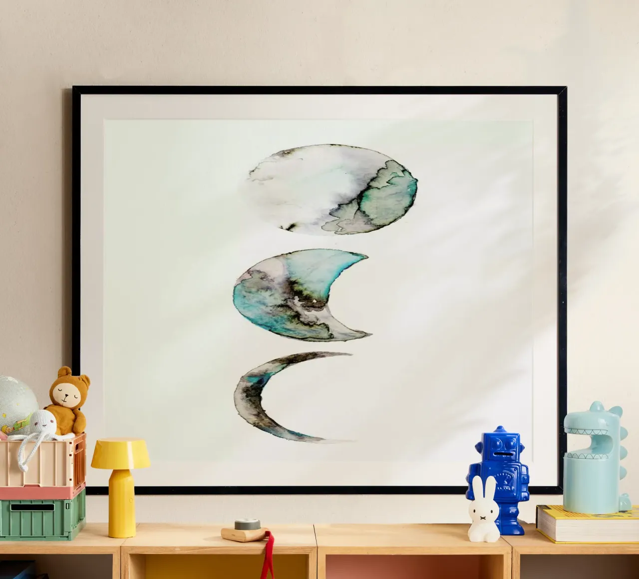 Moon poster da Larissa van der Laan