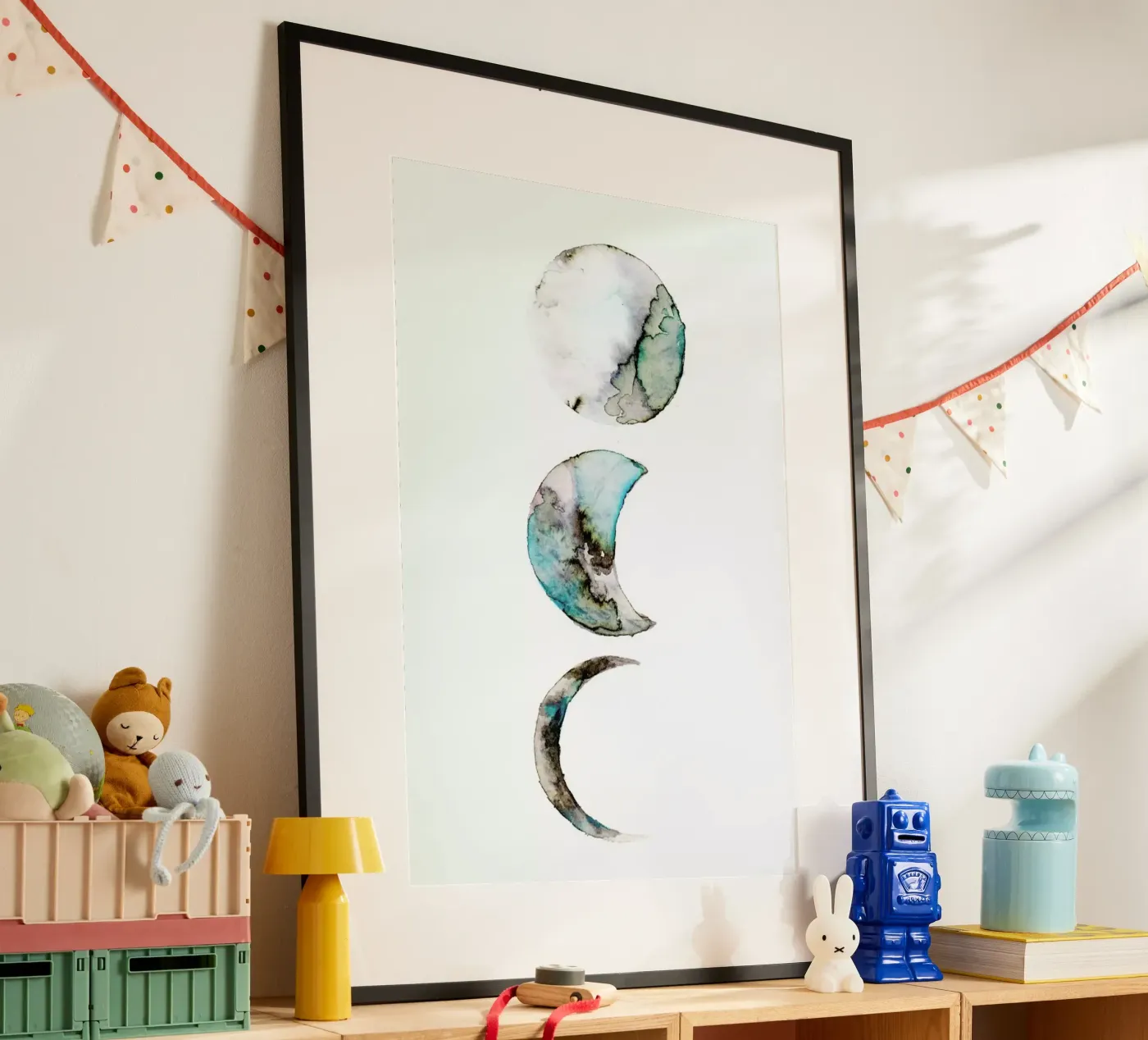 Moon poster da Larissa van der Laan