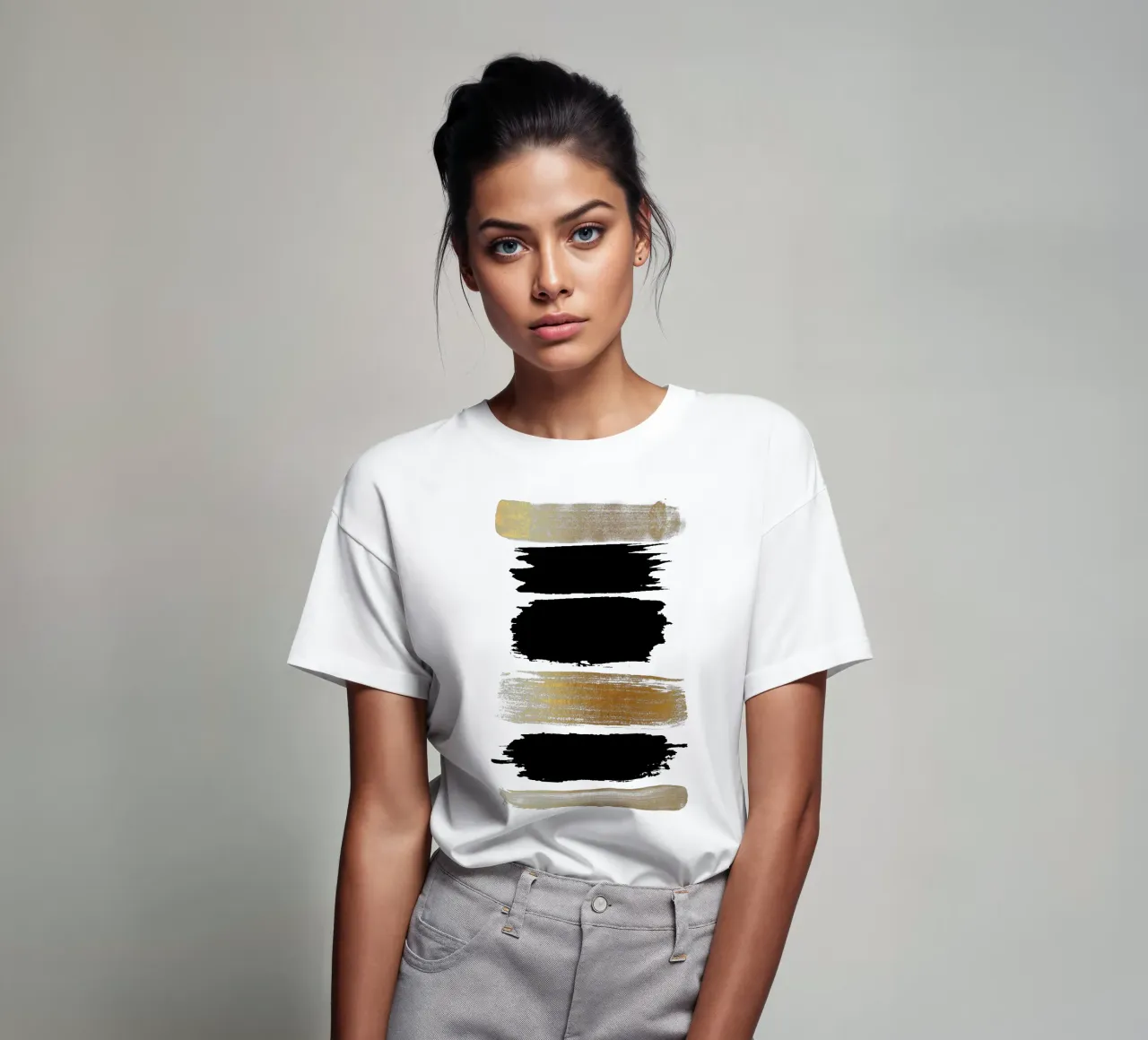 Pennellate t-shirt da Rose Beck Art