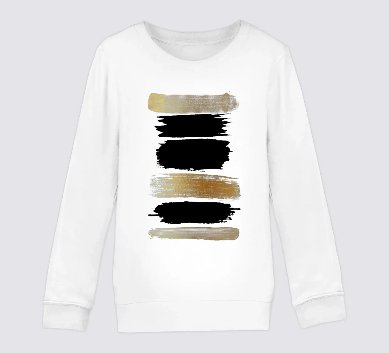 Brush Strokes kids sweatshirt by Rose Beck Art