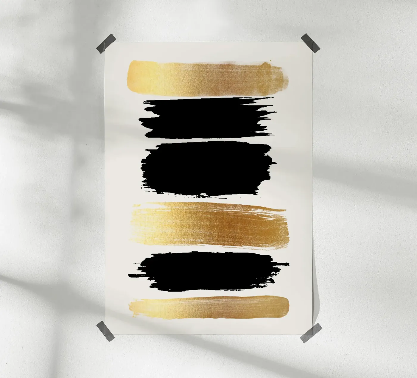 Pennellate poster da Rose Beck Art