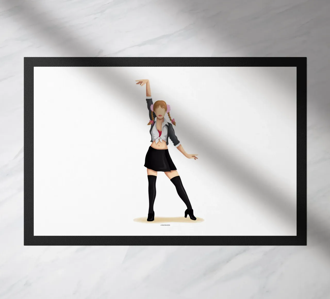 Britney doormat by Nour Tohme