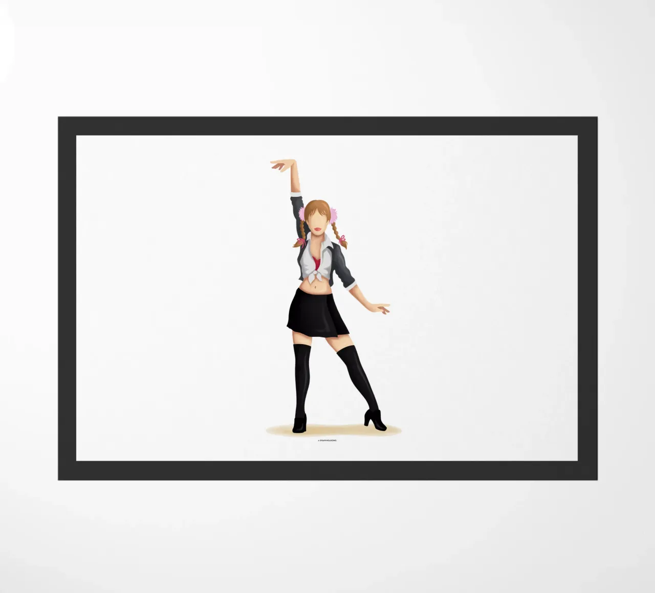 Britney doormat by Nour Tohme