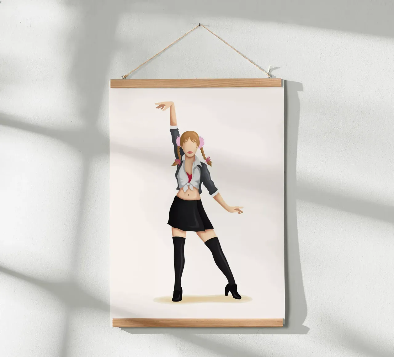 Britney poster con telaio in alluminio da Nour Tohme