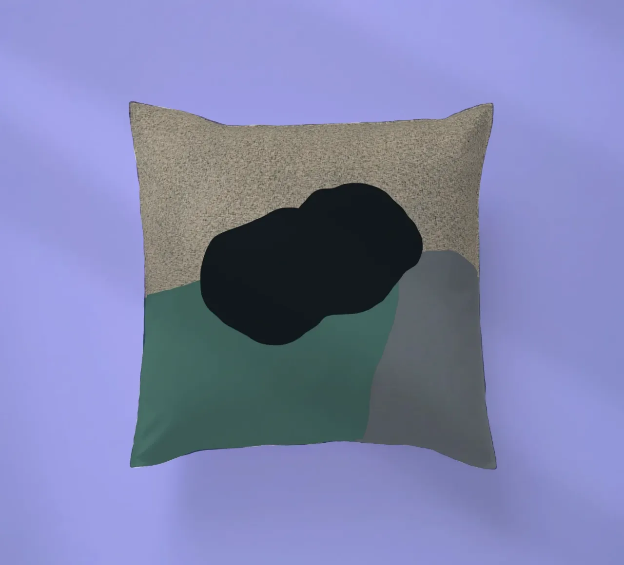 Pietra nera cuscino da Little Dean