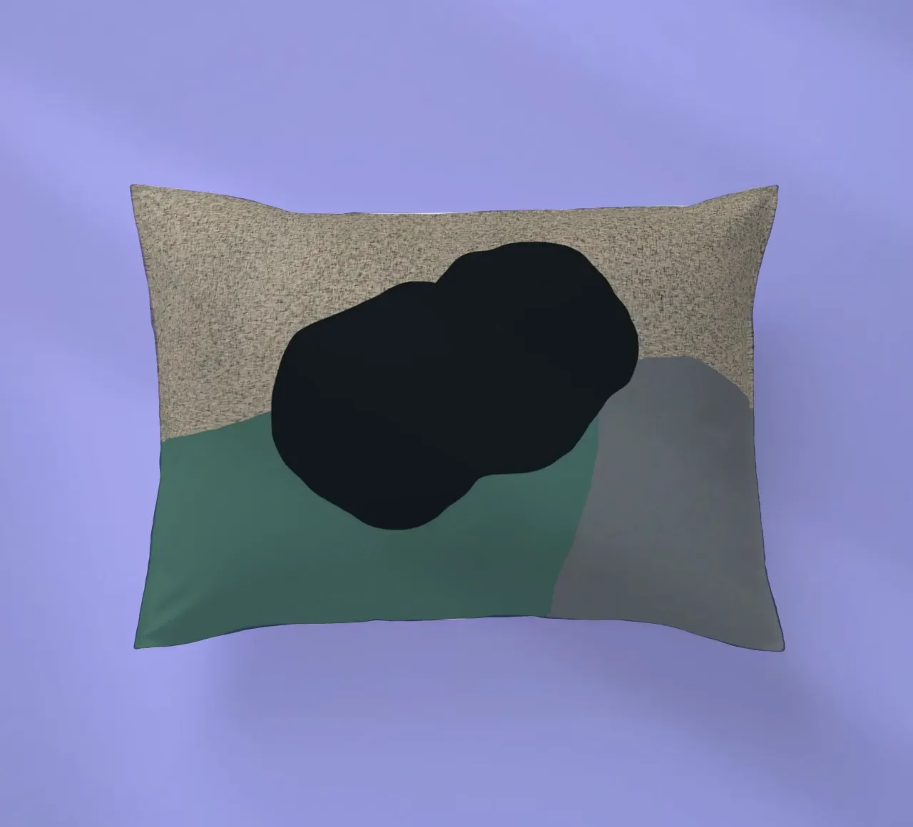 Pietra nera cuscino da Little Dean