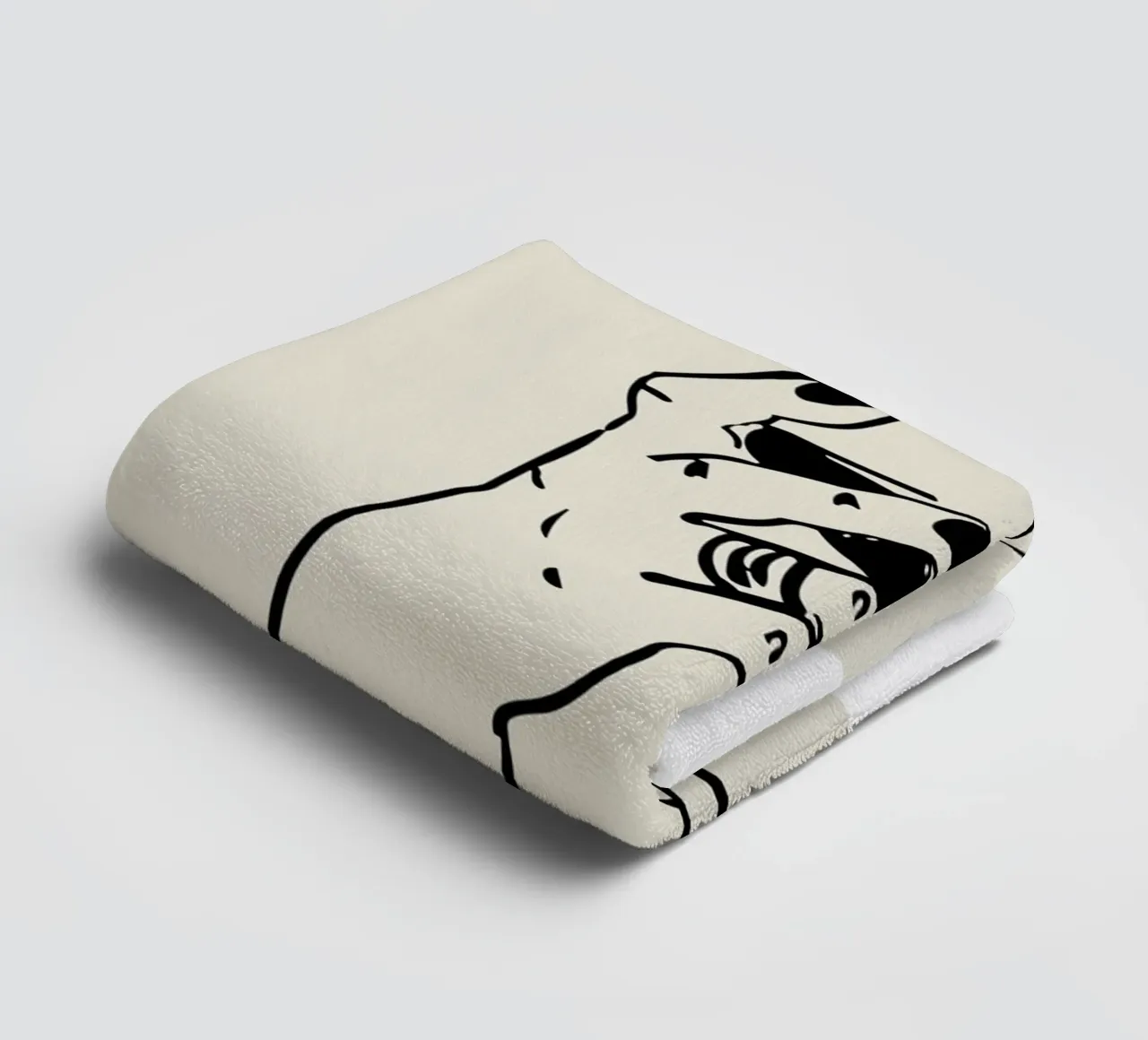 Cocktail Hand towel by Peaches Art Prints