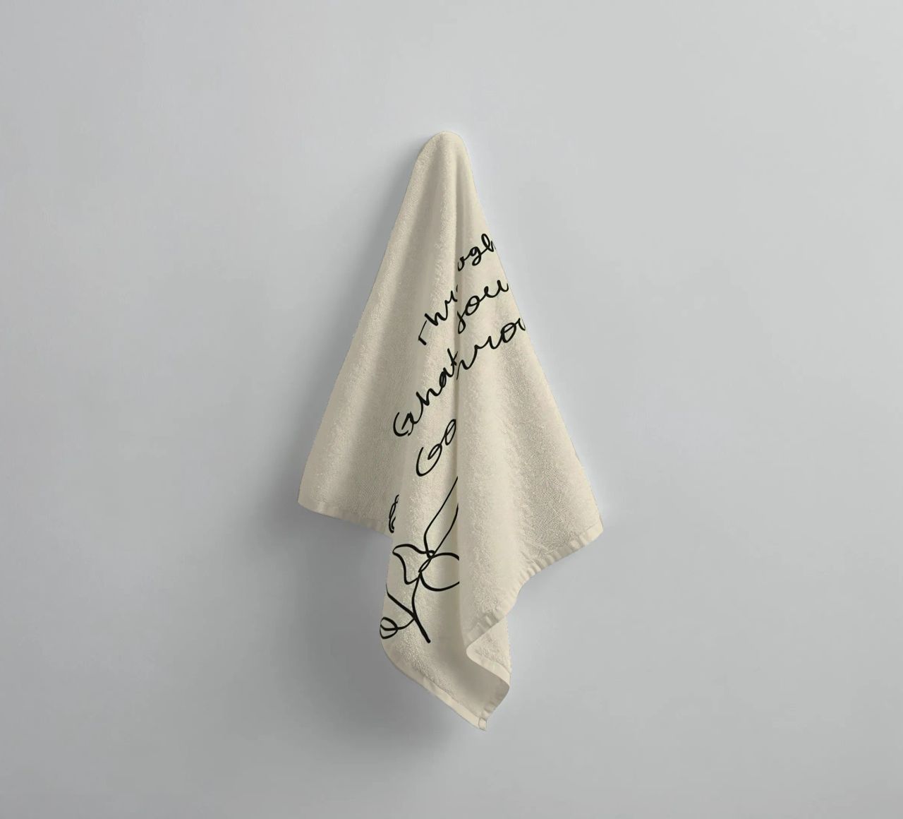 go through towel by Book
