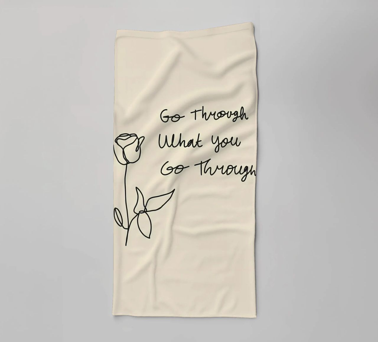 go through towel by Book