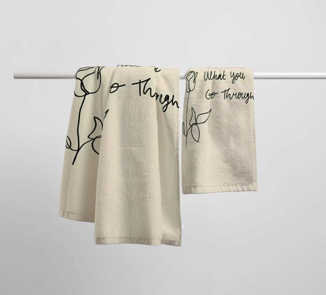 go through towel by Book