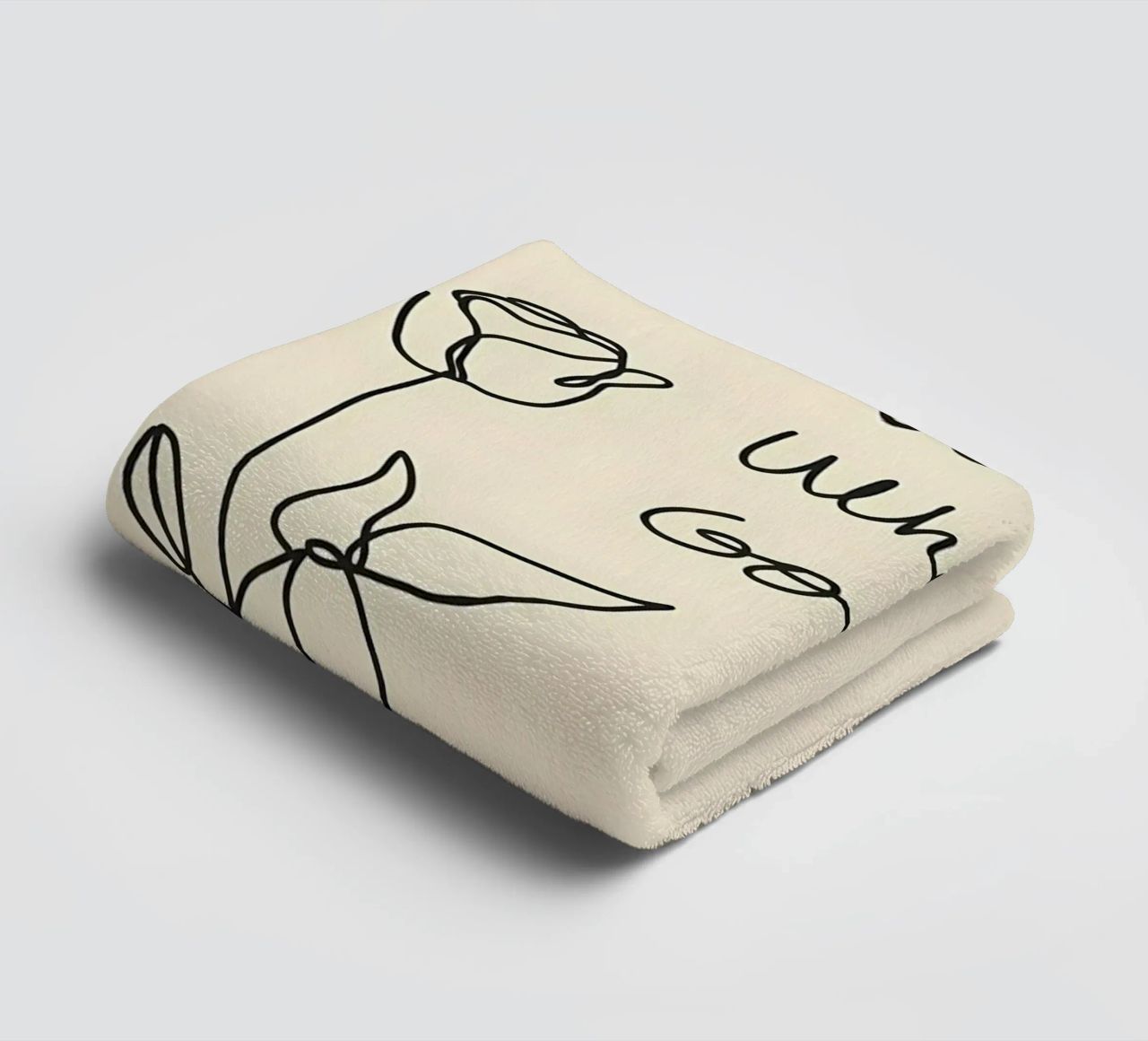 go through towel by Book