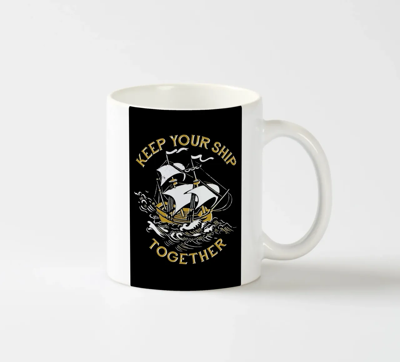 Keep Your Ship Together tazza in ceramica da DinoMike