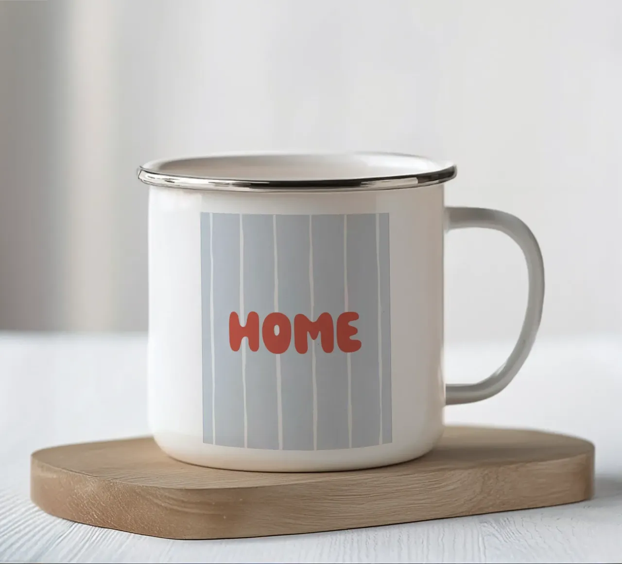 Home tazza in smalto da we line studio - art