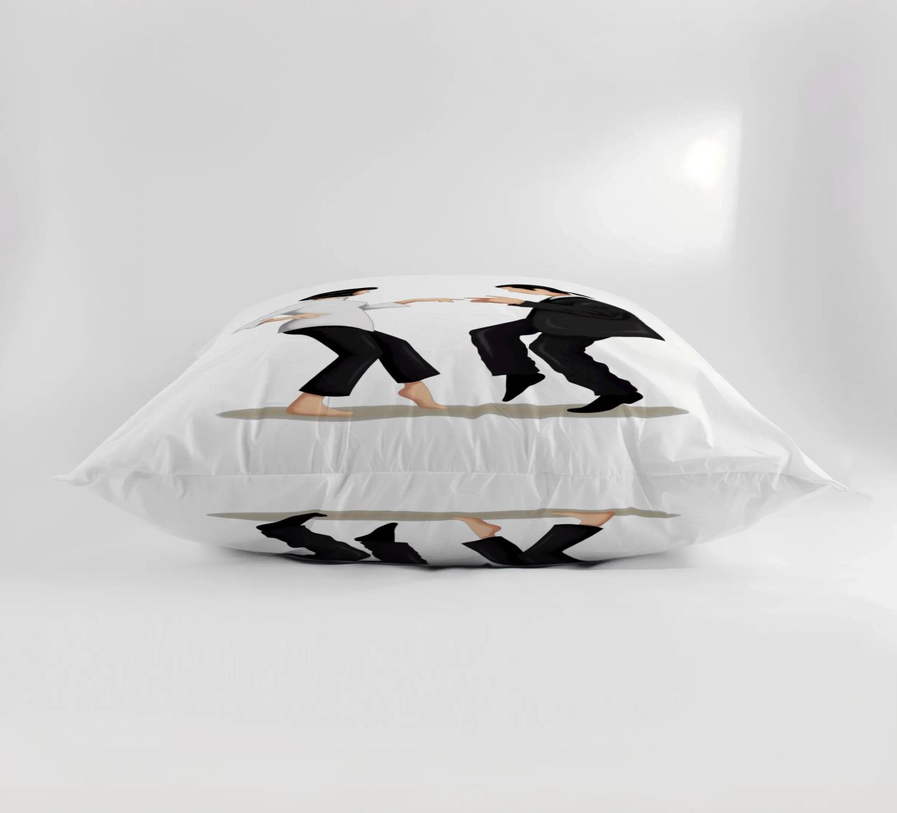 Pulp Fiction decorative cushion by Nour Tohme