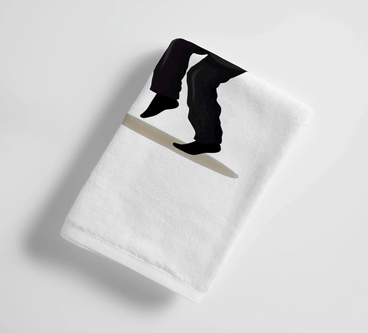 Pulp Fiction towel by Nour Tohme