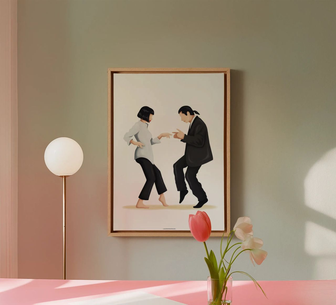 Pulp Fiction canvas van Nour Tohme