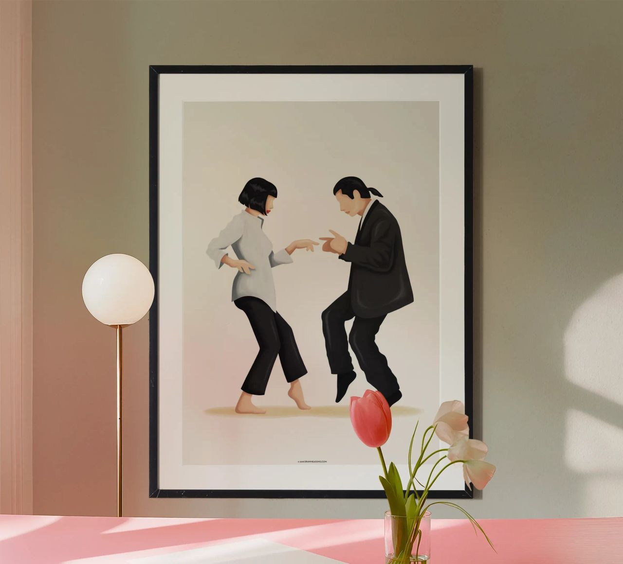 Pulp Fiction poster da Nour Tohme