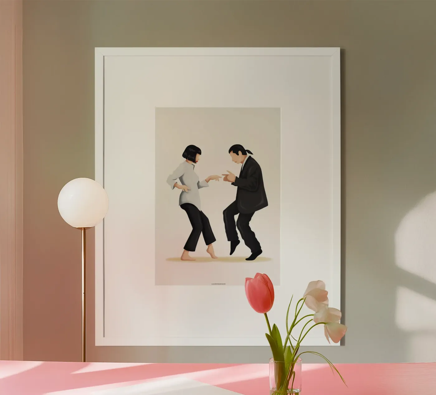 Pulp Fiction poster by Nour Tohme