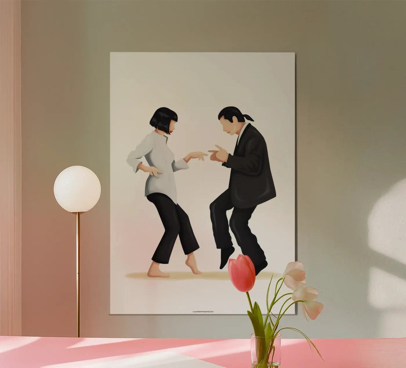 Pulp Fiction poster by Nour Tohme