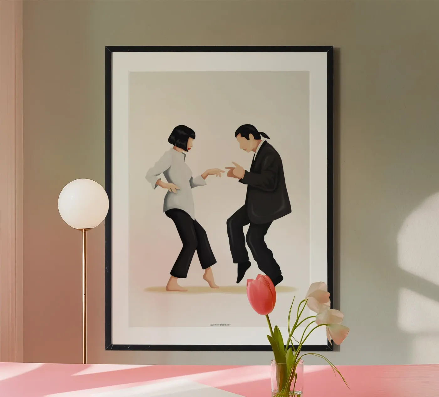 Pulp Fiction poster da Nour Tohme