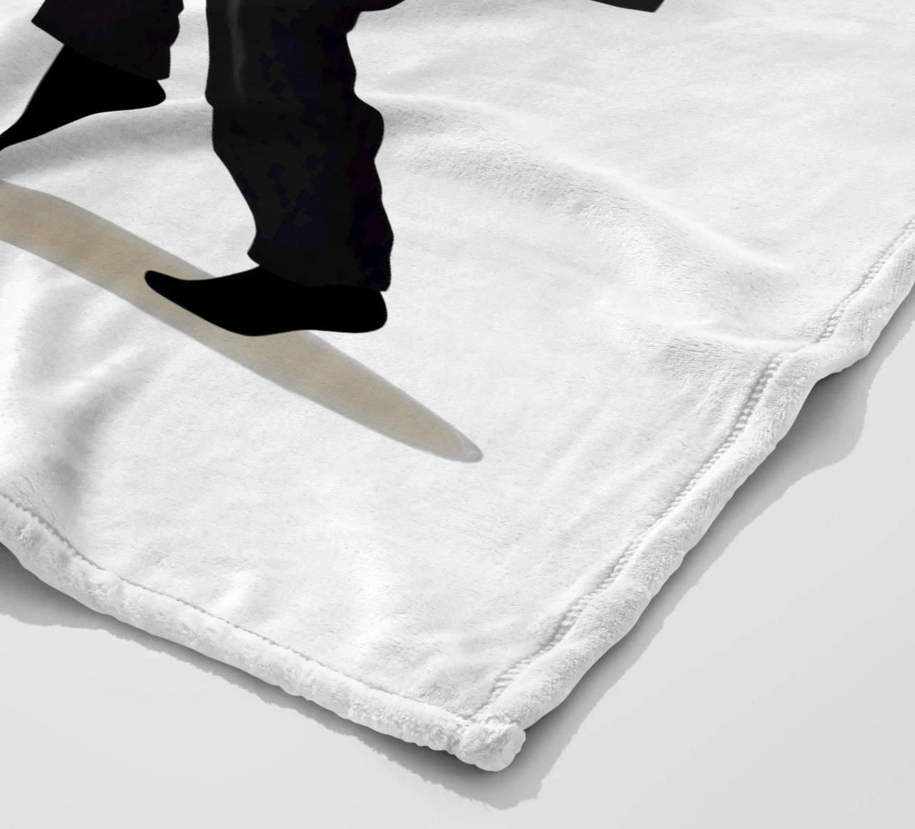 Pulp Fiction fleece blanket by Nour Tohme