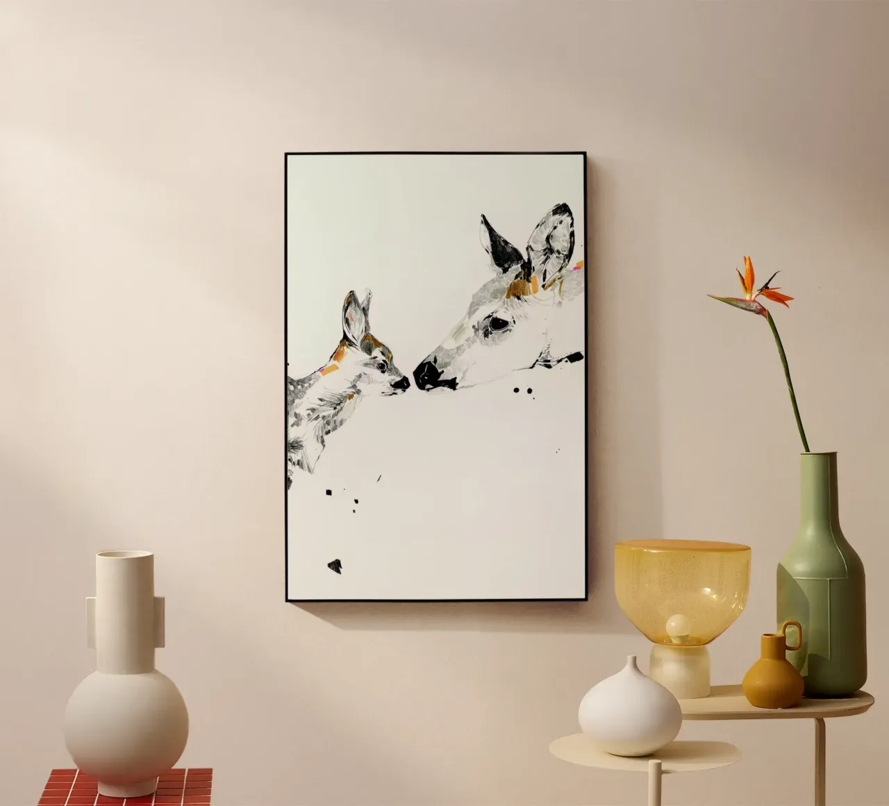 Deers plexiglass da Mala Alani