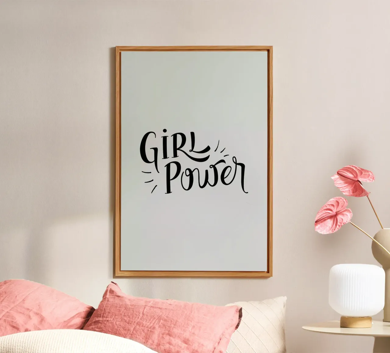 Girl Power alluminio dibond da Studio One